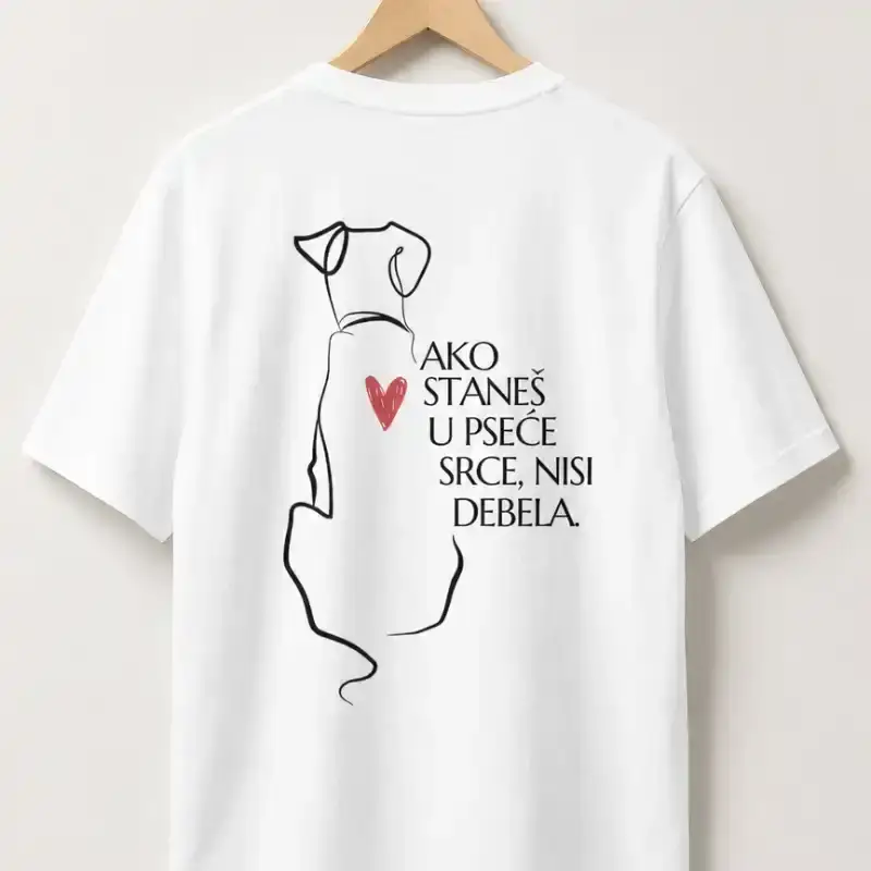 Ako staneš u pseće srce, nisi debela - Slika 2